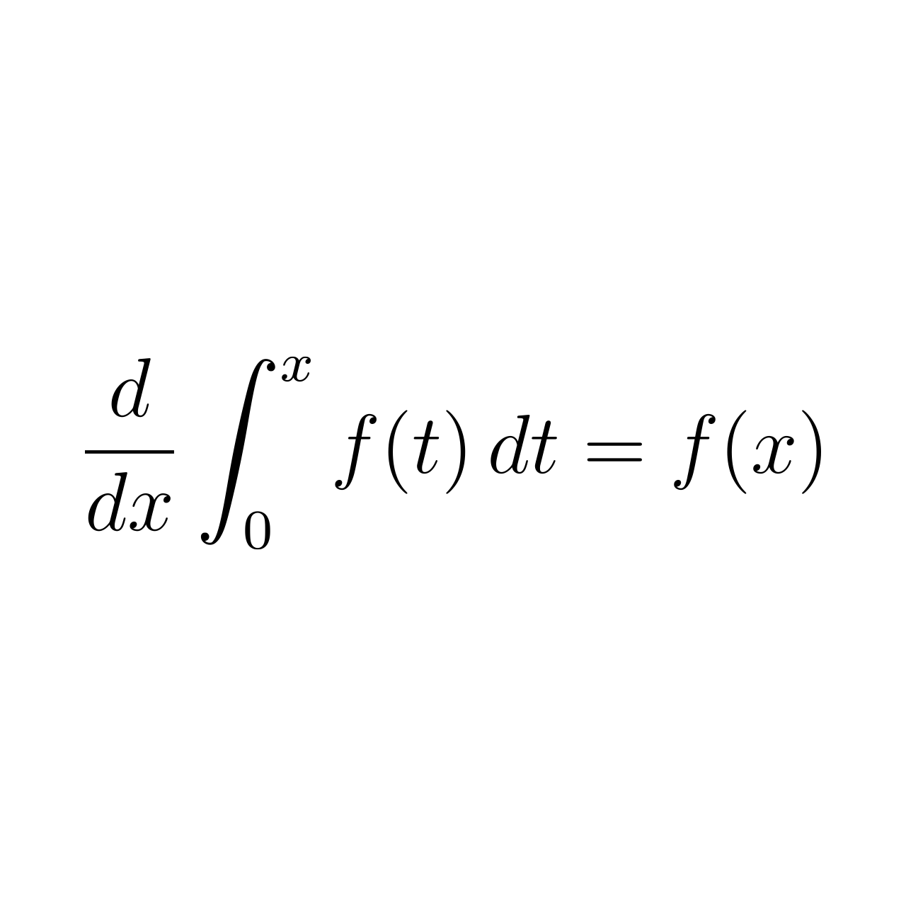 Integration vs. Differentiation