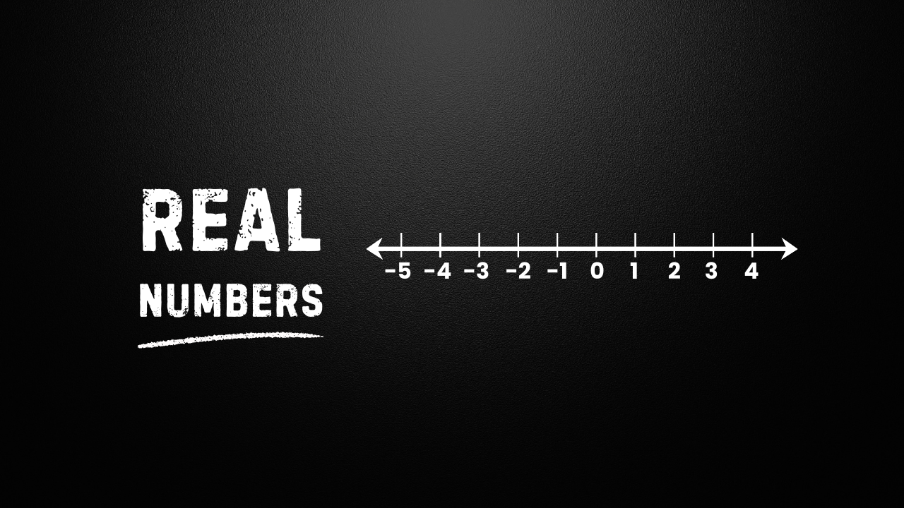 الأعداد الحقيقية (Real Numbers)