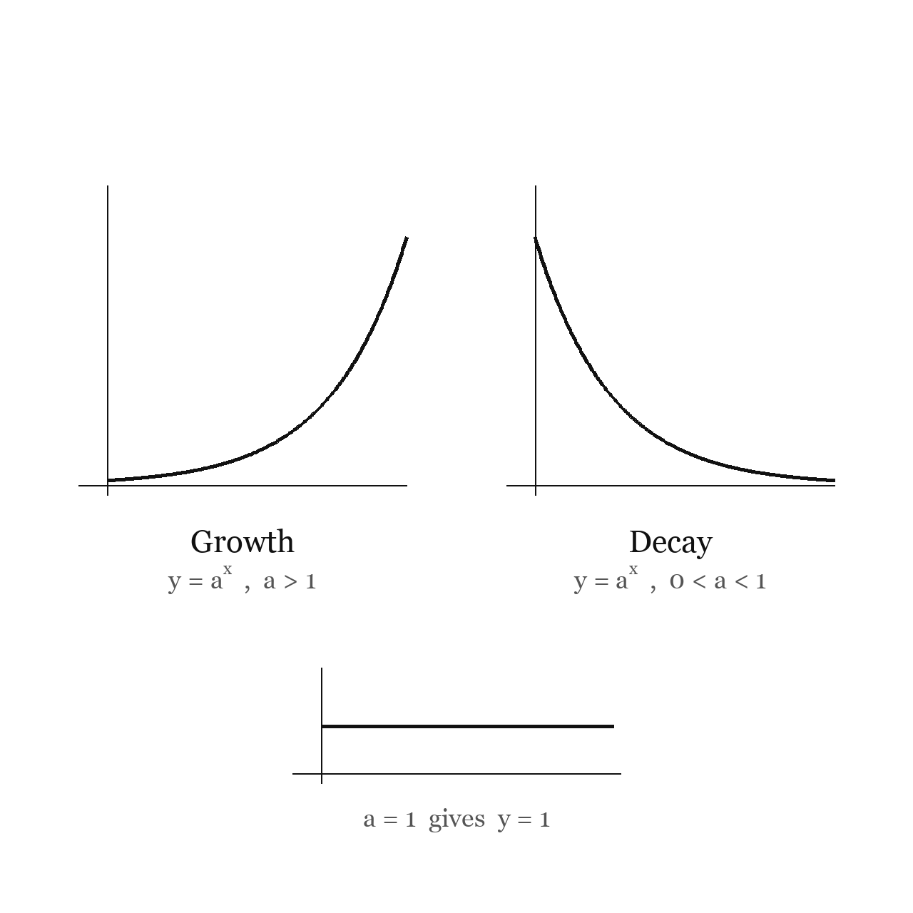 The Exponential Function: Growth and Decay