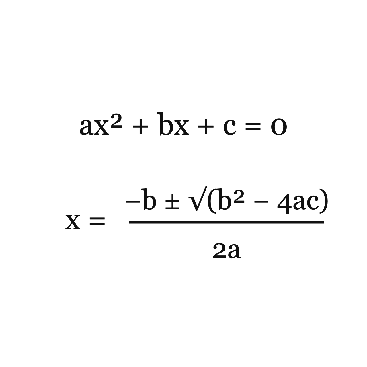 Three Ways to Solve a Quadratic Equation