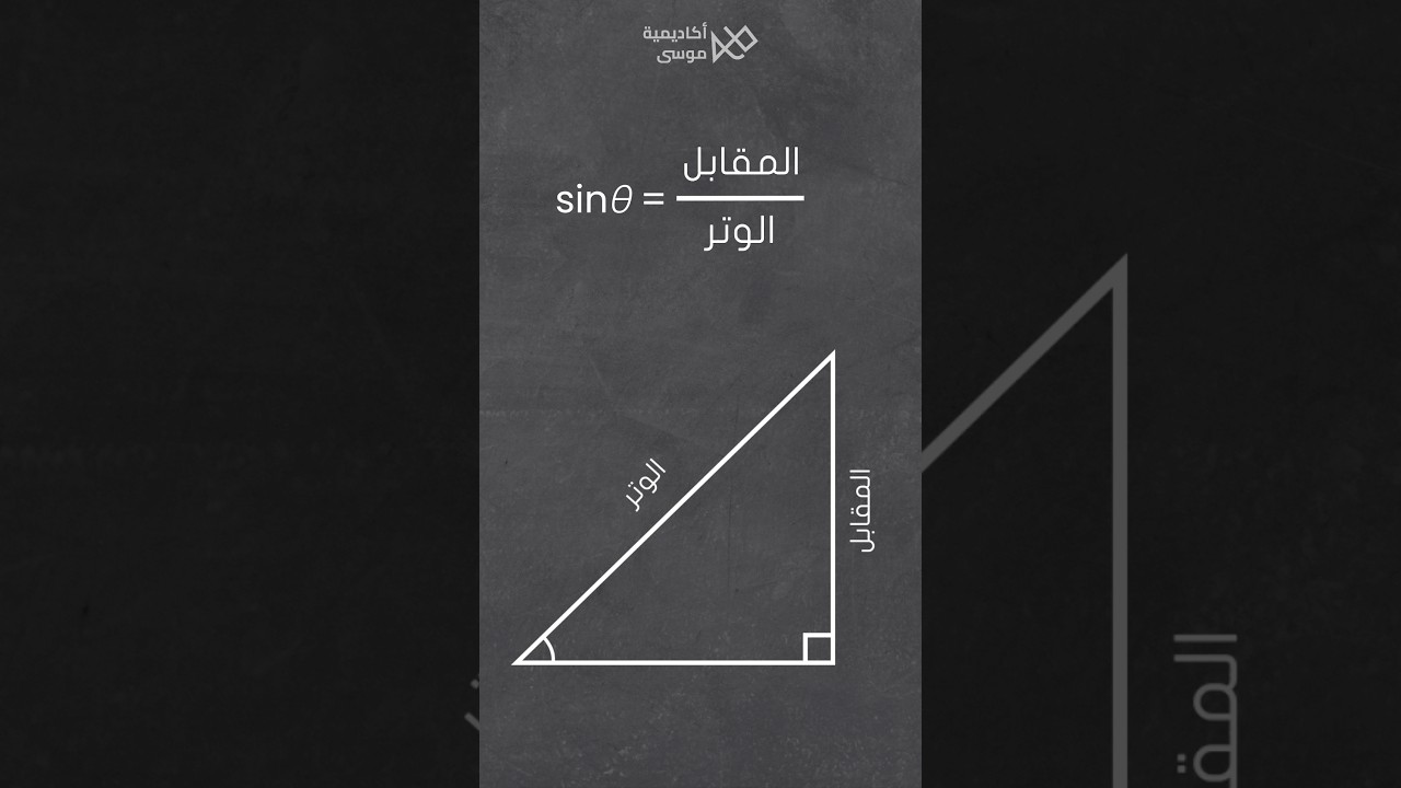 معنى دوال الساين و الكوساين Sine and Cosine 
