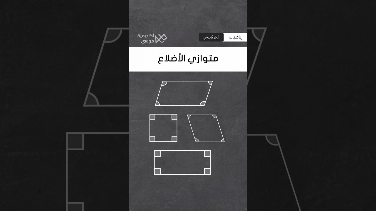خصائص متوازي الأضلاع