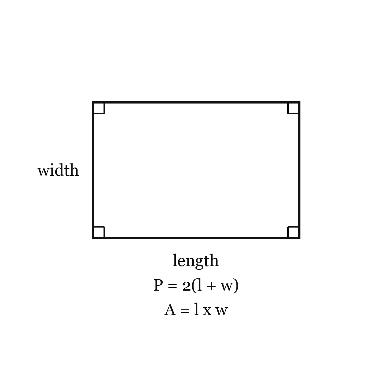 Perimeter and Area of a Rectangle