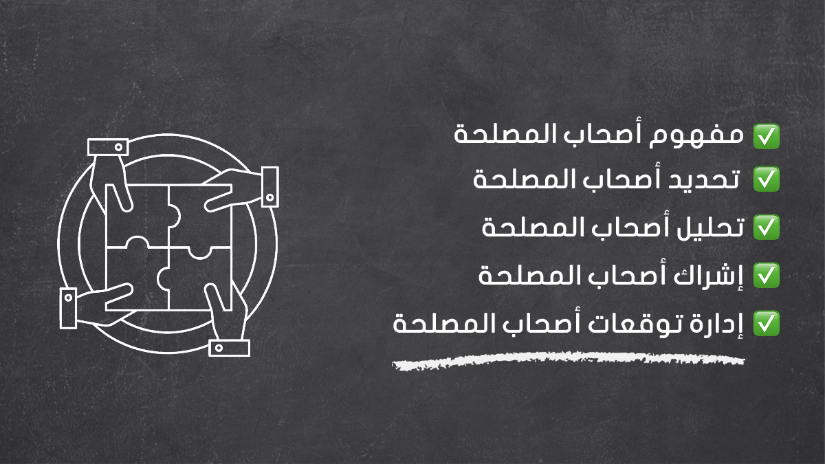 الدرس الحادي عشر: إدارة أصحاب المصلحة Stakeholder Management